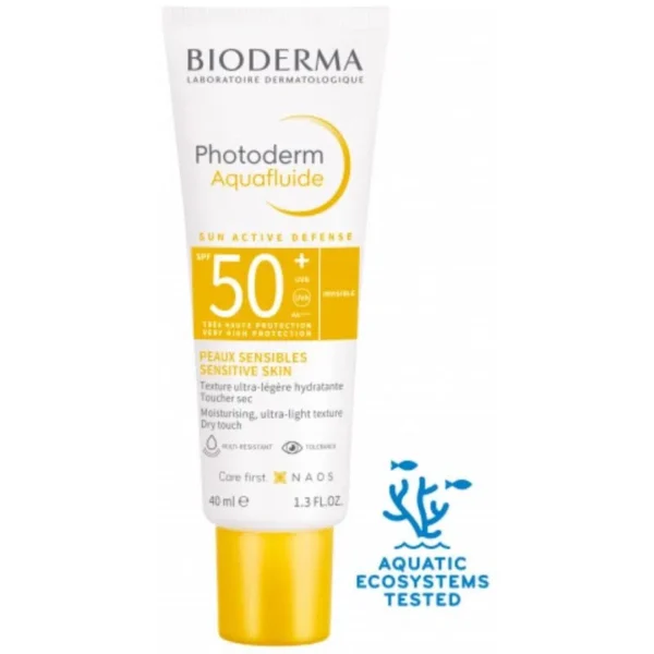 PHOTODERM AQUA FLUIDO NEUTRO SPF 50+ 40 ML - Imagen 2