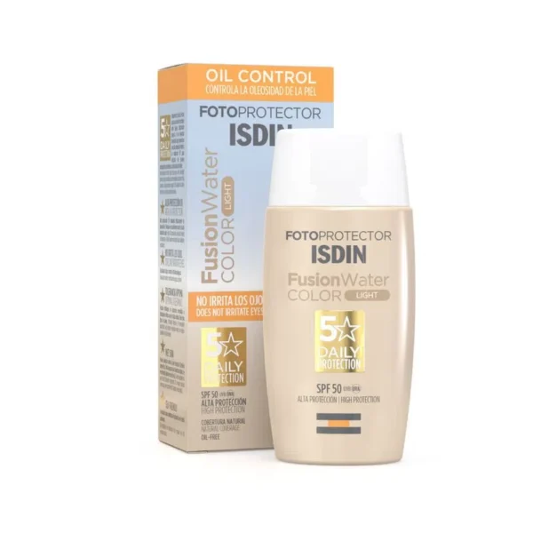 FOTOPROTECTOR FUSION WATER COLOR LIGHT  SPF 50 ENVASE X 50 ML