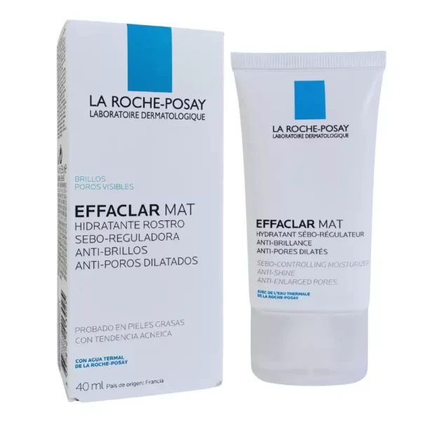 CREMA EFFACLAR MAT HIDRATANTE ENVASE X 40 ML