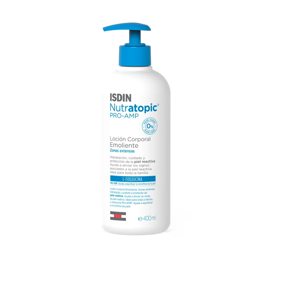 NUTRATOPIC PRO-AMP LOCION CORPORAL EMOLIENTE FRASCO X 400 ML