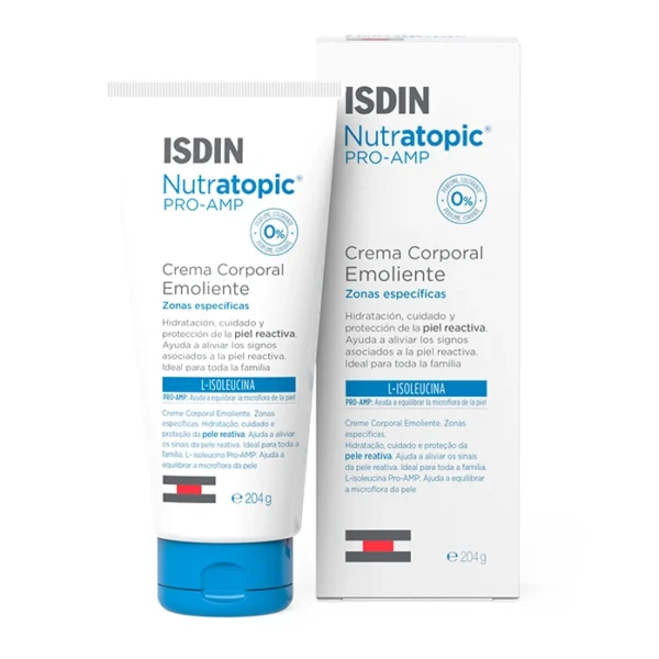 NUTRATOPIC PRO-AMP CREMA CORPORAL EMOLIENTE FRASCO X 200 ML