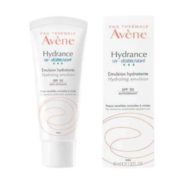 AVENNE HYDRANCE EMULSION HIDRATANTE UV LEGERE SPF 30+ X 40 ML
