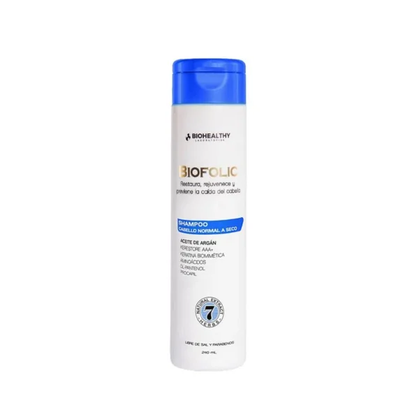 BIOFOLIC SHAMPOO CABELLO NORMAL A SECO FRASCO X 40 ML