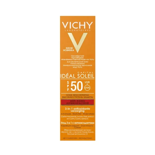 CAPITAL SOLEIL SPF 50+ ANTIEDAD 3 EN 1 ENVASE X 50 ML - Imagen 2
