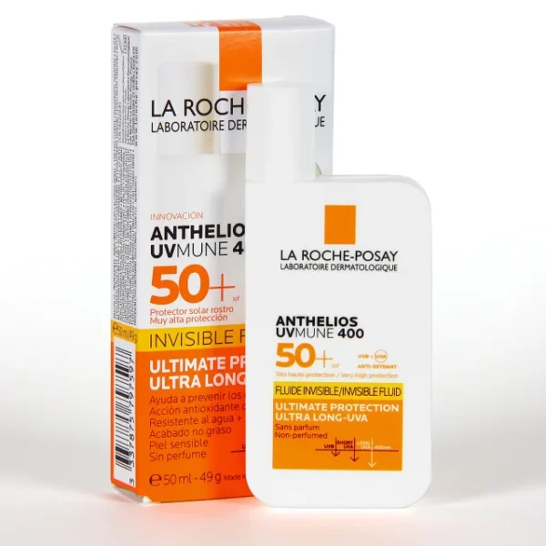 ANTHELIOS SPF 50+ FLUIDO INVISIBLE ULTRA PROTECCION ENVASE X 50 ML