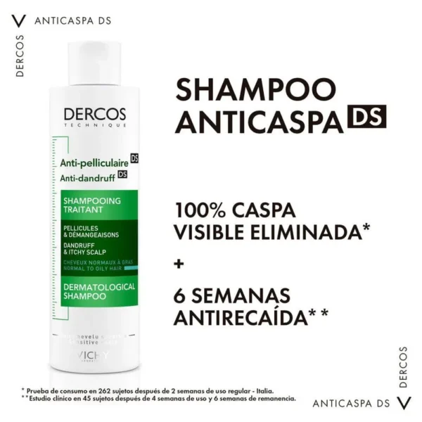 DERCOS SHAMPU ANTICASPA - Imagen 2