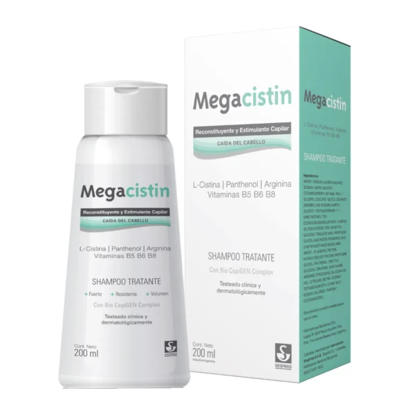 CHAMPU MEGACISTIN ANTICAIDA X 200 ML