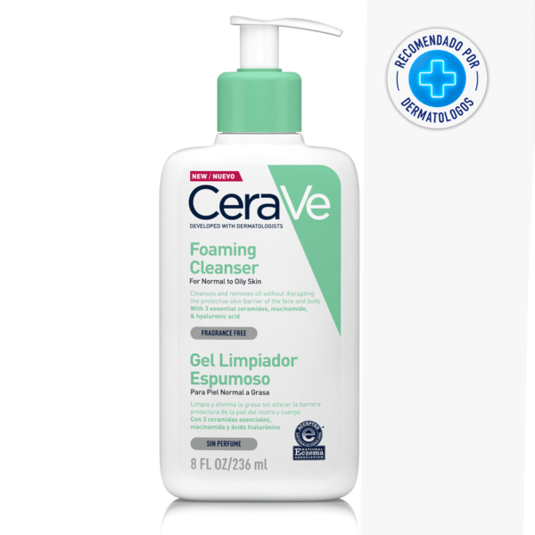 GEL LIMPIADOR ESPUMOSO PIEL  NORMAL A GRASA X 236 ML
