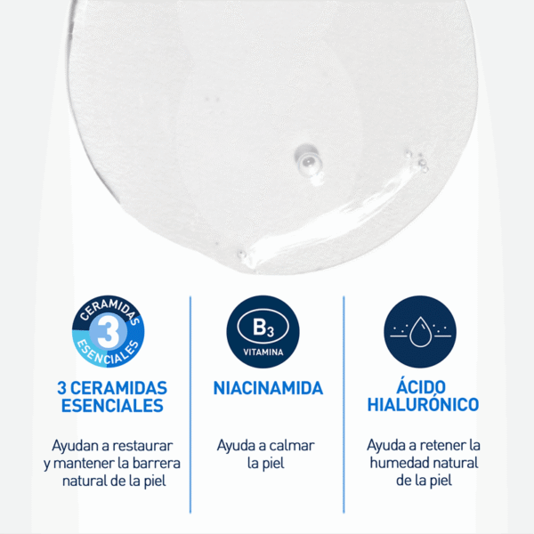 GEL LIMPIADOR ESPUMOSO PIEL  NORMAL A GRASA X 236 ML - Imagen 3