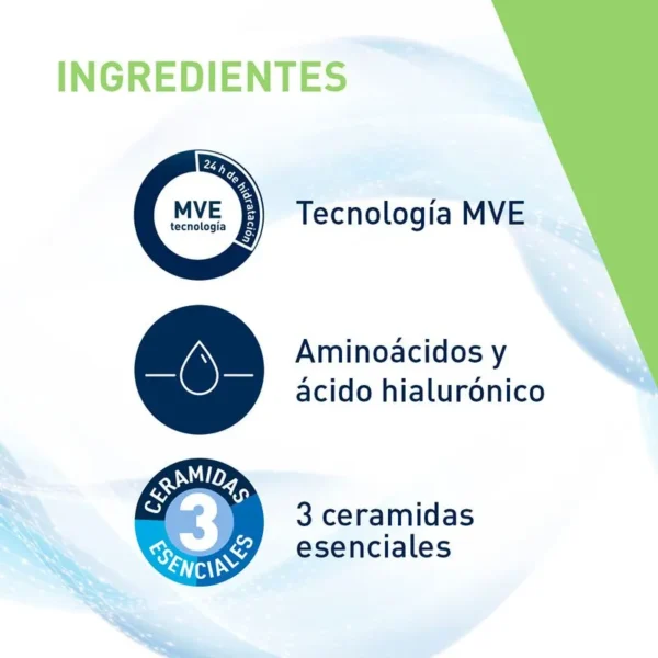 LIMPIADORA CREMA-ESPUMA HIDRATANTE PIEL NORMAL A SECA X 236 ML - Imagen 2