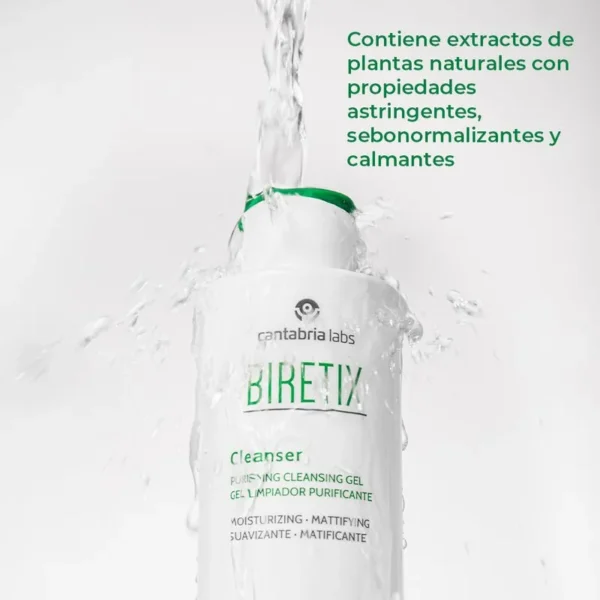 MEDIVELIUS BIRETIX CLEANSER GEL LIMPIADOR X 200 ML - Imagen 2
