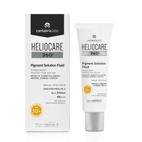 MEDIVELIUS HELIOCARE 360° PIGMENT SOLUTION FLUID FPS 50+ X50ML