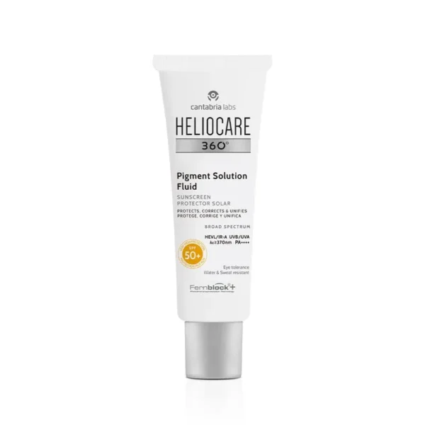 MEDIVELIUS HELIOCARE 360° PIGMENT SOLUTION FLUID FPS 50+ X50ML - Imagen 2