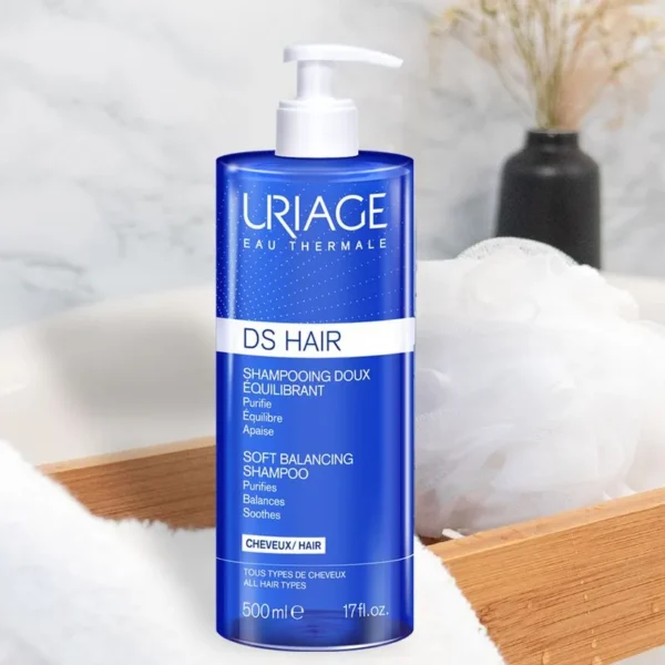 MEDIVELIUS URIAGE D.S. HAIR CHAMPU EQUILIBRANTE X 500 ML - Imagen 3