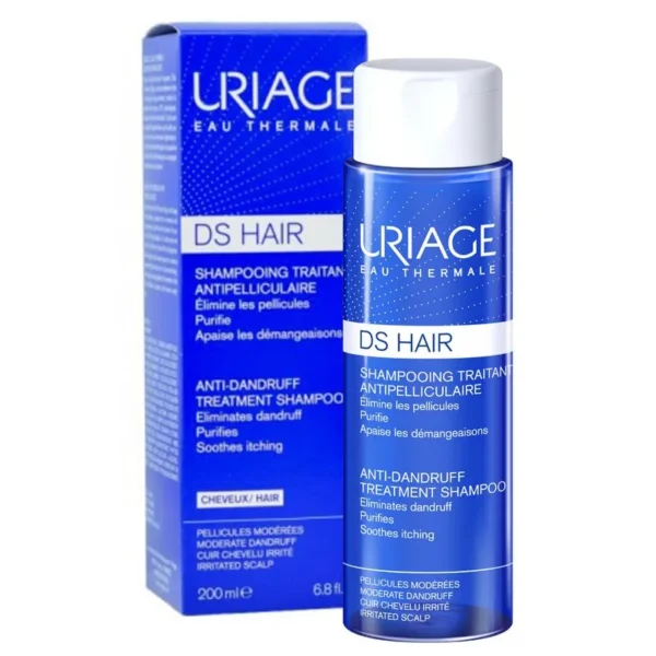 MEDIVELIUS URIAGE D.S. HAIR CHAMPU ANTICASPA X 200 ML - Imagen 2