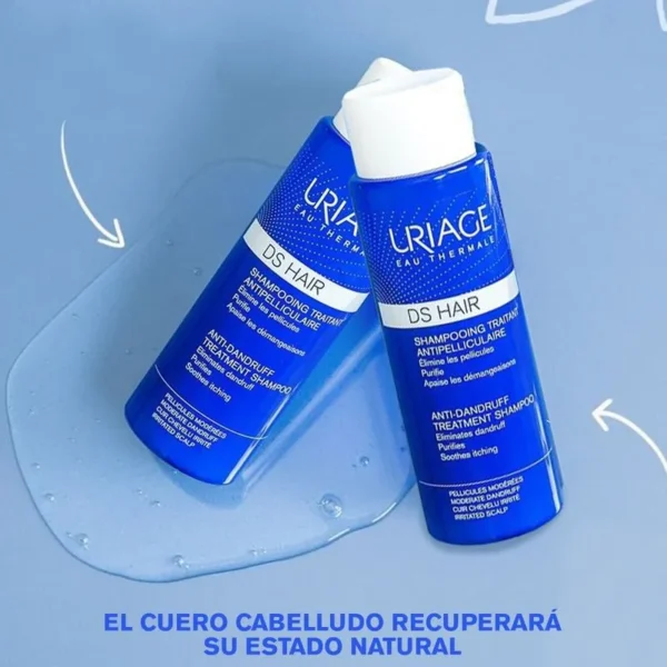 MEDIVELIUS URIAGE D.S. HAIR CHAMPU ANTICASPA X 200 ML - Imagen 5