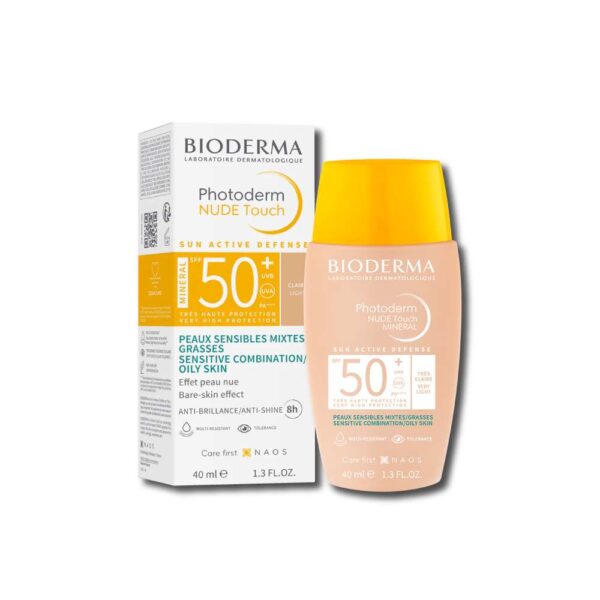 BIODERMA Photoderm Nude Touch Tres Claro X40 Ml - Imagen 2