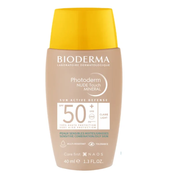 BIODERMA Photoderm Nude Touch Tres Claro X40 Ml