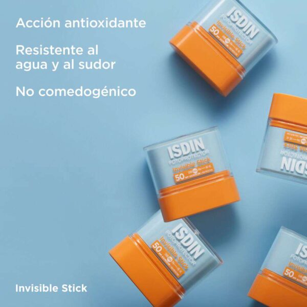 ISDIN Fotoprotector Invisible Stick sfp50 x 10 gr - Imagen 4